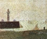 End of the Seawall Georges Seurat